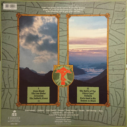 Black Sabbath Tyr - ORIGINAL 1990 ISSUE VINYL LP