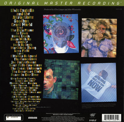 Elvis Costello & The Attractions Goodbye Cruel World - VINYL LP