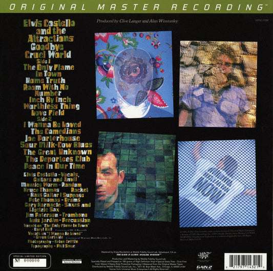 Elvis Costello & The Attractions Goodbye Cruel World - VINYL LP