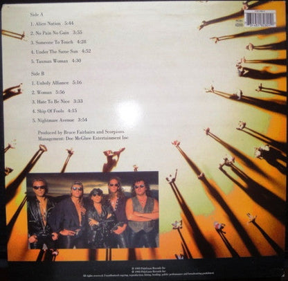 Scorpions Face The Heat - VINYL LP, ORIGINAL 1993 ISSUE