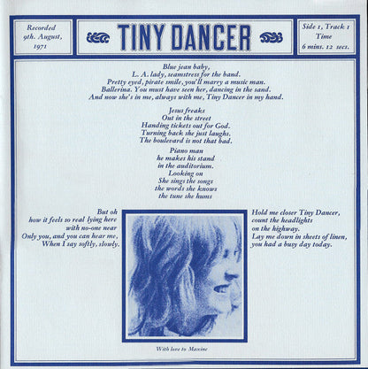 Elton John Madman Across The Water - ORIGINAL VINYL LP