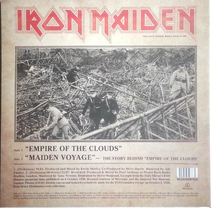 Iron Maiden Empire Of The Clouds - PICTURE DISC VINYL LP RSD 2016 ISSUE