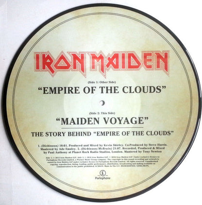 Iron Maiden Empire Of The Clouds - PICTURE DISC VINYL LP RSD 2016 ISSUE