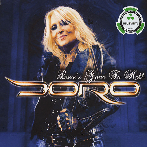 Doro Love's Gone To Hell - BLUE COLOURED VINYL 12"
