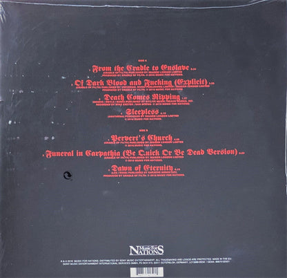 Cradle Of Filth From The Cradle To Enslave - RED COLOURED VINYL LP