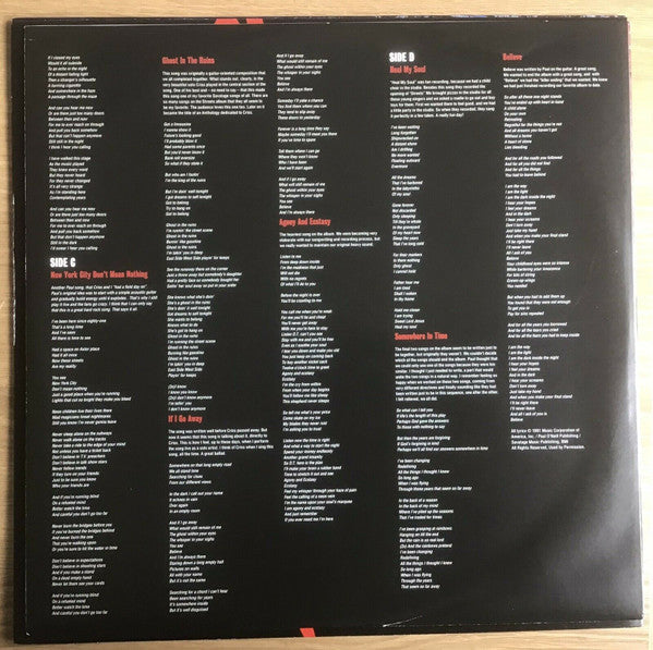 Savatage ‎Streets - A Rock Opera - VINYL LP