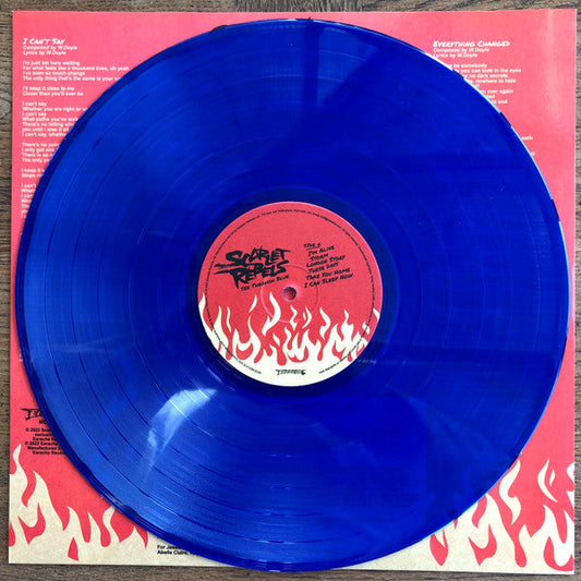 Scarlet Rebels See Through Blue - MARBLED BLUE COLOURED VINYL LP