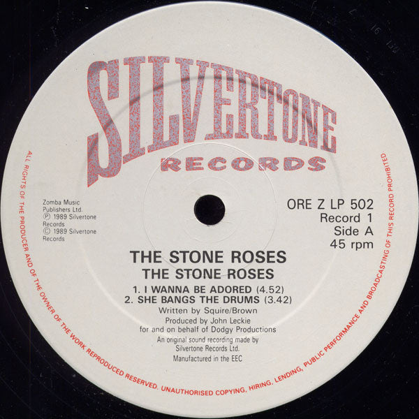 The Stone Roses The Stone Roses - 1991 issue 2 x VINYL LP SET in NUMBERED GATEFOLD