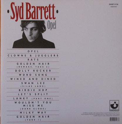 Syd Barrett ‎Opel - VINYL LP