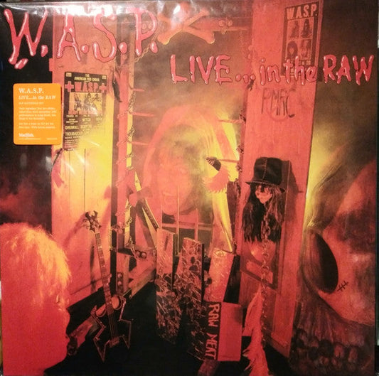 W.A.S.P. Live ..In The Raw - 2 x VINYL LP SET