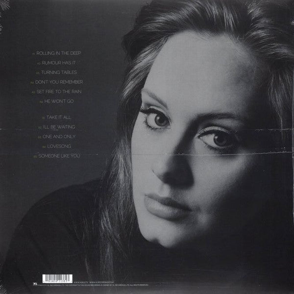 Adele (3) 21 XL Recordings LP, Album, RE   Retro Vinyl Club