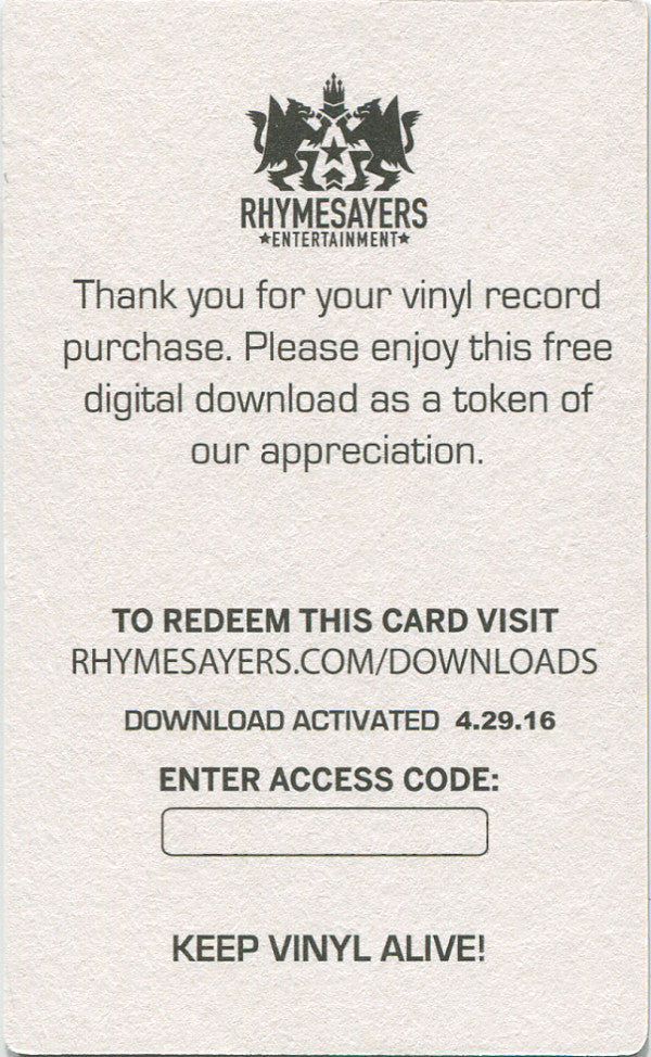 Aesop Rock The Impossible Kid Rhymesayers Entertainment LP, Gre + LP, Pin + Album   Retro Vinyl Club