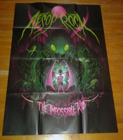 Aesop Rock The Impossible Kid Rhymesayers Entertainment LP, Gre + LP, Pin + Album   Retro Vinyl Club