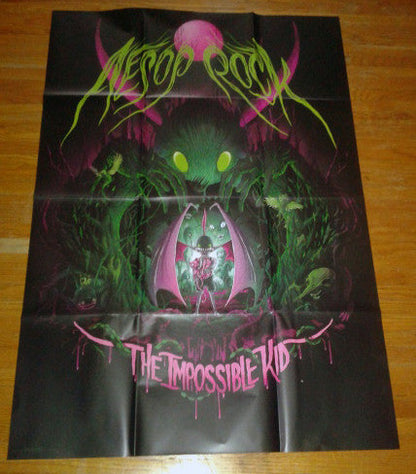 Aesop Rock The Impossible Kid Rhymesayers Entertainment LP, Gre + LP, Pin + Album   Retro Vinyl Club