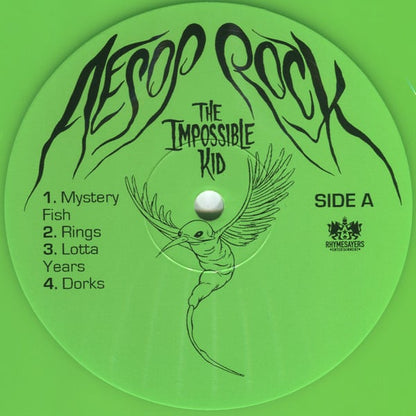 Aesop Rock The Impossible Kid Rhymesayers Entertainment LP, Gre + LP, Pin + Album   Retro Vinyl Club