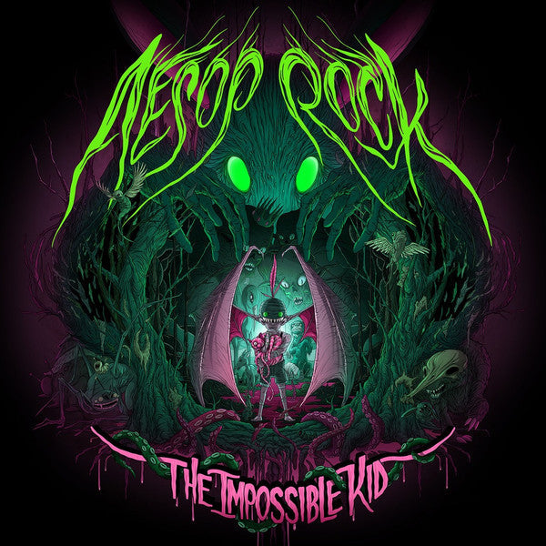 Aesop Rock The Impossible Kid Rhymesayers Entertainment LP, Gre + LP, Pin + Album   Retro Vinyl Club