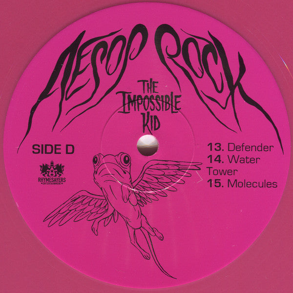 Aesop Rock The Impossible Kid Rhymesayers Entertainment LP, Gre + LP, Pin + Album   Retro Vinyl Club