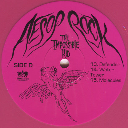 Aesop Rock The Impossible Kid Rhymesayers Entertainment LP, Gre + LP, Pin + Album   Retro Vinyl Club