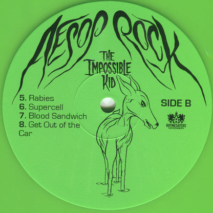 Aesop Rock The Impossible Kid Rhymesayers Entertainment LP, Gre + LP, Pin + Album   Retro Vinyl Club