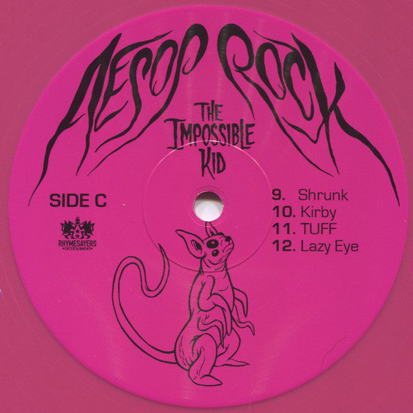 Aesop Rock The Impossible Kid Rhymesayers Entertainment LP, Gre + LP, Pin + Album   Retro Vinyl Club