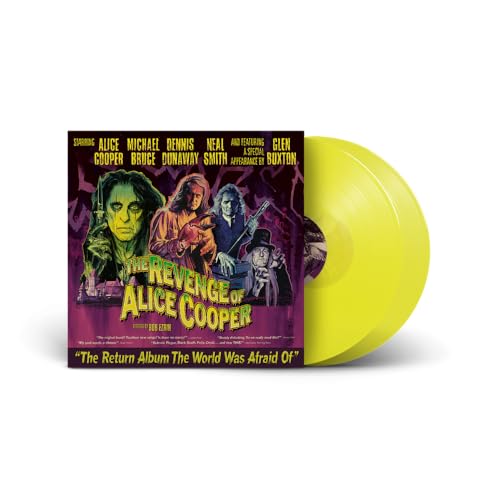 The Revenge Of Alice Cooper *PRE-ORDER 7/25/25* (2x Yellow Vinyl) |   Retro Vinyl Club