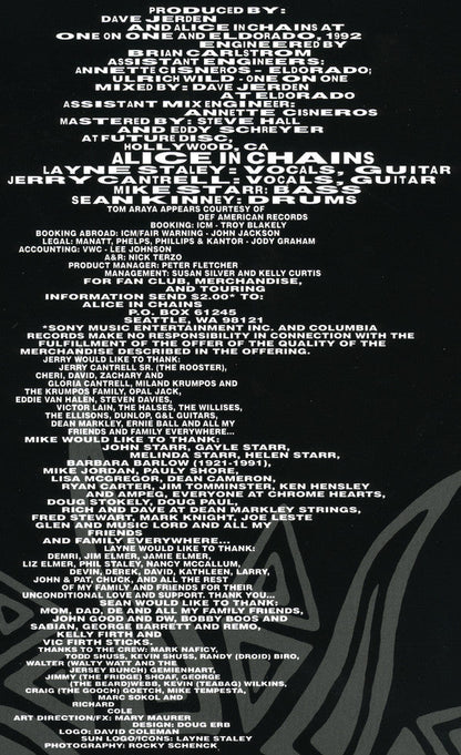 Alice In Chains Dirt Columbia, Legacy, Velvet Hammer 2xLP, Album, RE, RM, 30t   Retro Vinyl Club