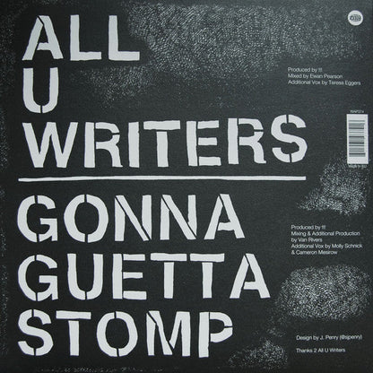 All U Writers / Gonna Guetta Stomp |   Retro Vinyl Club