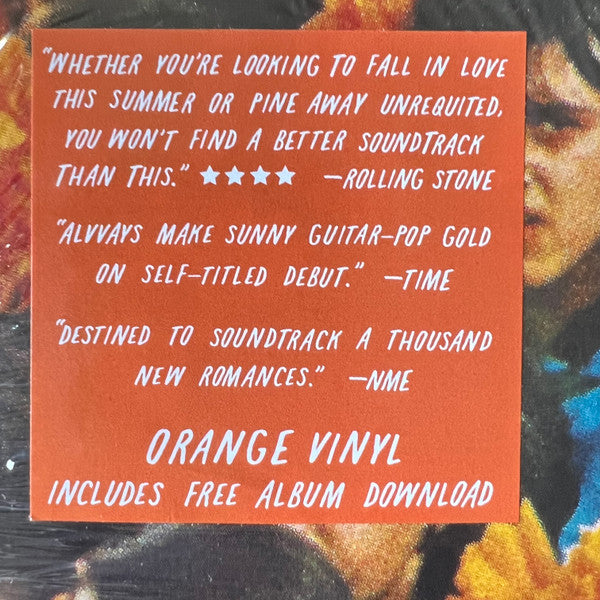 Alvvays (ORANGE VINYL) |   Retro Vinyl Club