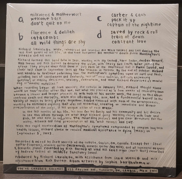 All Wild Things Are Shy |   Retro Vinyl Club