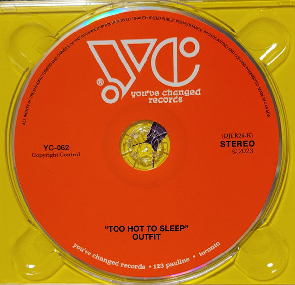 Too Hot To Sleep (CD) |   Retro Vinyl Club