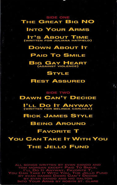 Come On Feel The Lemonheads *CASSETTE* | Near Mint (NM) Near Mint (NM) Retro Vinyl Club