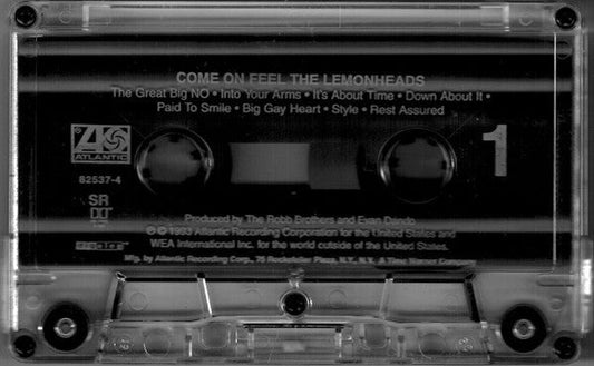 Come On Feel The Lemonheads *CASSETTE* | Near Mint (NM) Near Mint (NM) Retro Vinyl Club