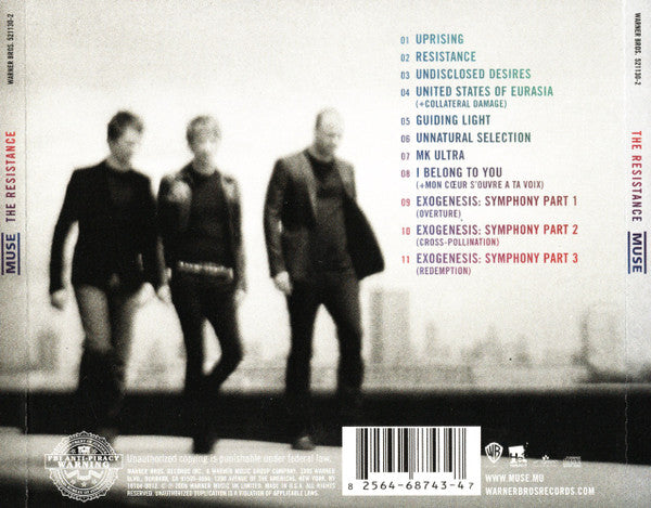 The Resistance (CD) | Near Mint (NM) Near Mint (NM) Retro Vinyl Club