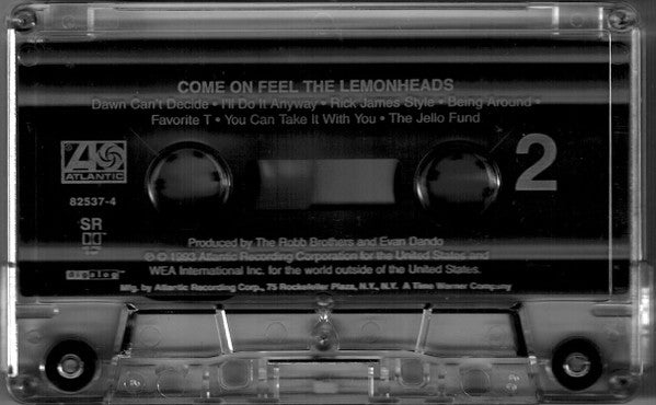 Come On Feel The Lemonheads *CASSETTE* | Near Mint (NM) Near Mint (NM) Retro Vinyl Club