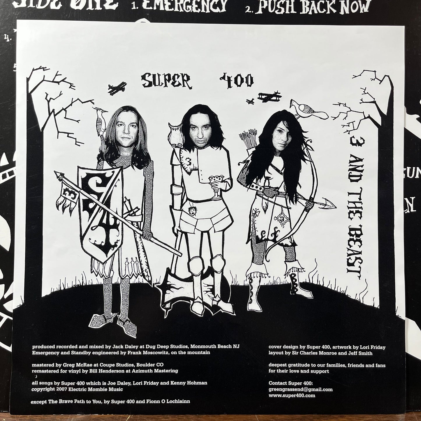 3 And The Beast (RED VINYL) | Near Mint (NM)  Retro Vinyl Club