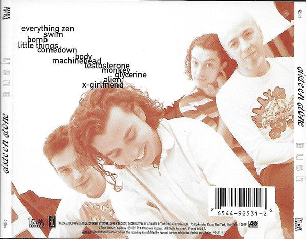 Sixteen Stone (CD) | Near Mint (NM) Excellent (EX) Retro Vinyl Club