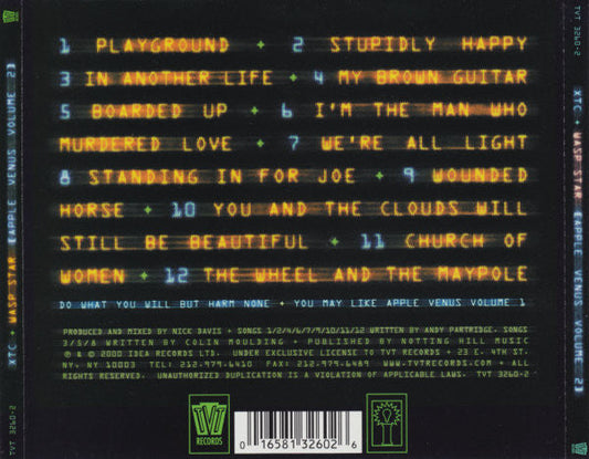 Wasp Star (Apple Venus Volume 2) (CD) | Excellent (EX) Excellent (EX) Retro Vinyl Club