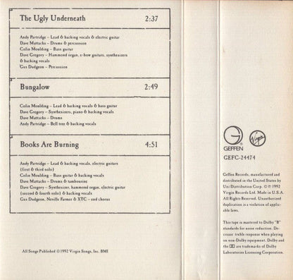 Nonsuch *CASSETTE* | Near Mint (NM) Near Mint (NM) Retro Vinyl Club