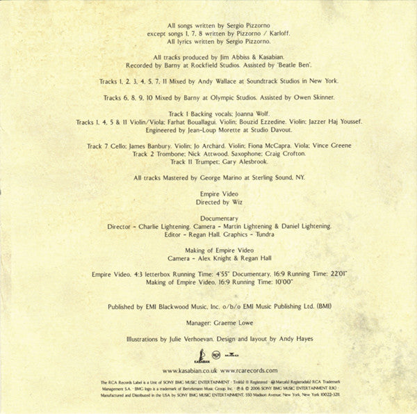 Empire (CD/DVD) | Near Mint (NM) Near Mint (NM) Retro Vinyl Club