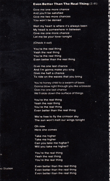 Achtung Baby (CASSETTE) | Very Good Plus (VG+) Excellent (EX) Retro Vinyl Club