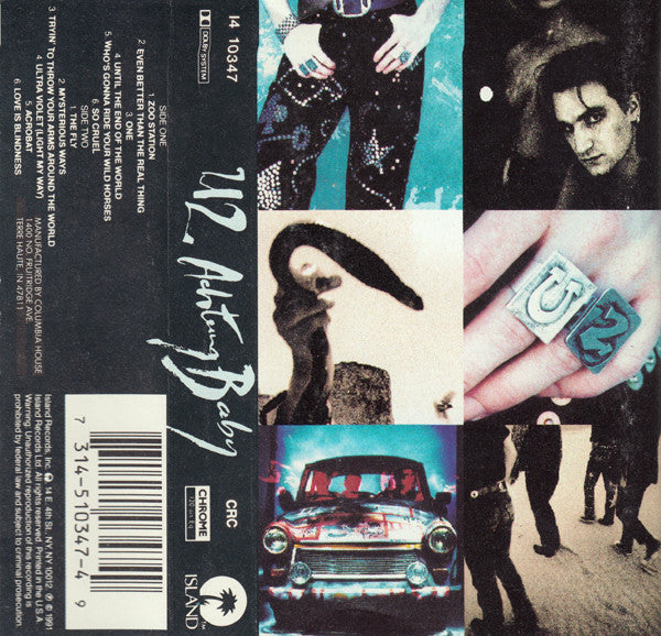 Achtung Baby (CASSETTE) | Very Good Plus (VG+) Excellent (EX) Retro Vinyl Club