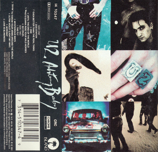 Achtung Baby (CASSETTE) | Very Good Plus (VG+) Excellent (EX) Retro Vinyl Club