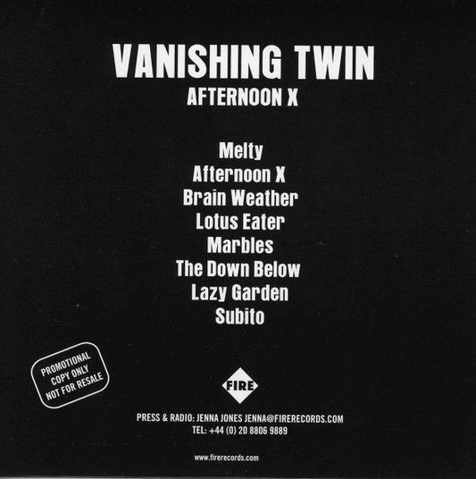 Afternoon X |   Retro Vinyl Club