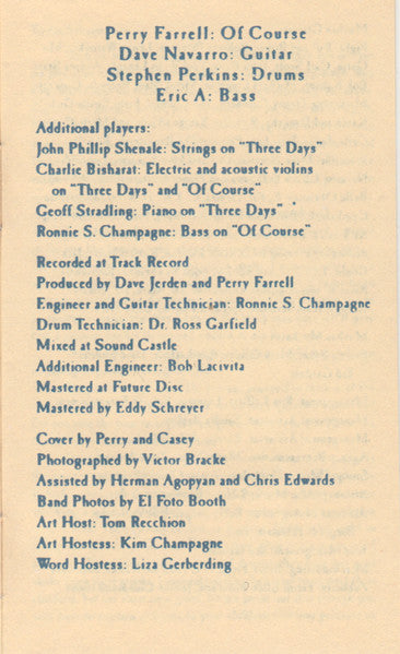 Ritual De Lo Habitual (CASSETTE) | Very Good Plus (VG+) Excellent (EX) Retro Vinyl Club