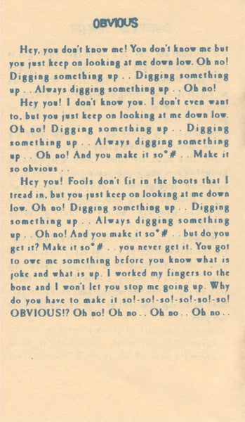 Ritual De Lo Habitual (CASSETTE) | Very Good Plus (VG+) Excellent (EX) Retro Vinyl Club