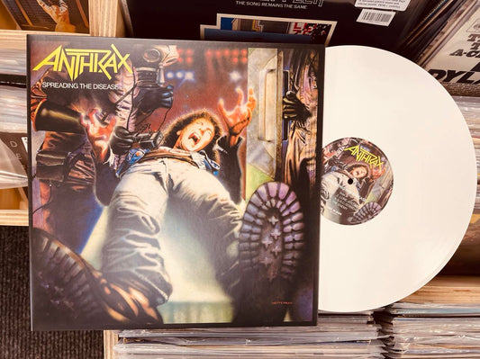 Anthrax Spreading The Disease - WHITE COLOURED VINYL LP