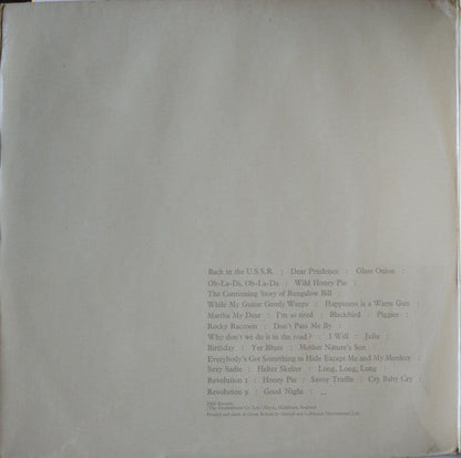 The Beatles The Beatles - 2 x VINYL LP SET - 1974 issue FRENCH EXPORT for UK