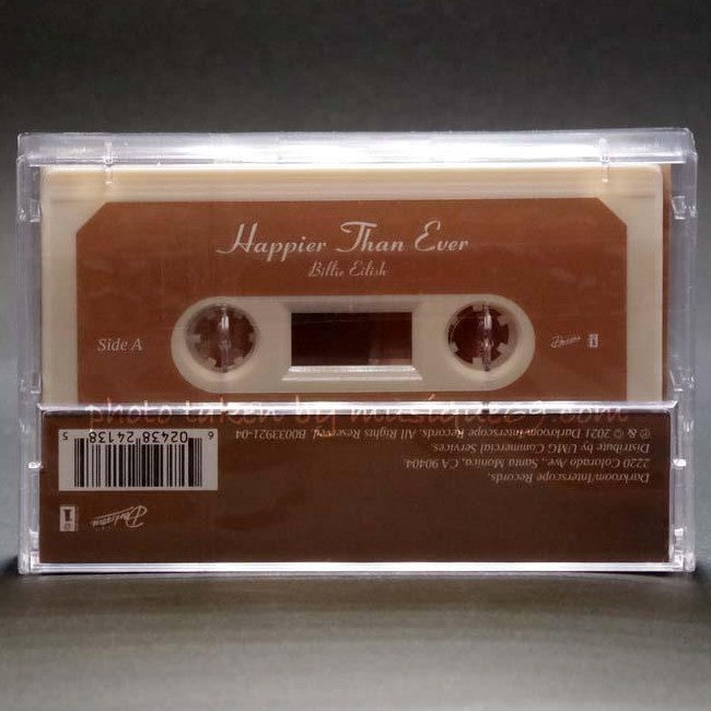 Happier Than Ever (Limited Edition, Spotify Fans First Exclusive Magnolia Shell Edition) (Cassette) | Retro Vinyl Club