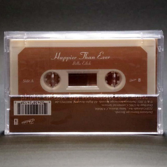 Happier Than Ever (Limited Edition, Spotify Fans First Exclusive Magnolia Shell Edition) (Cassette) | Retro Vinyl Club