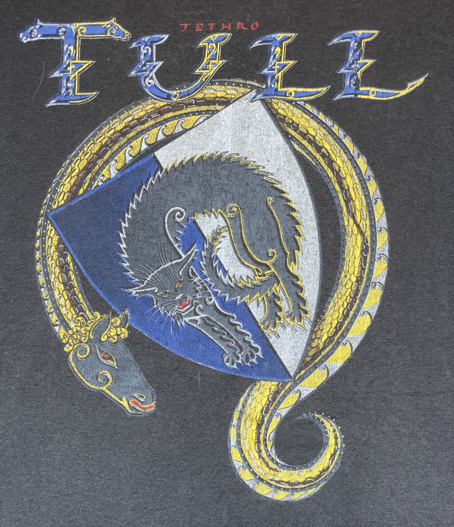 1987 Tour | Men's Black 50/50 XL Short Sleeve T-Shirt | Retro Vinyl Club